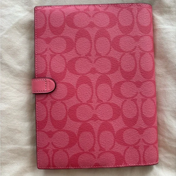 Pink Coach Patterned Notebook - Picture 3 of 6